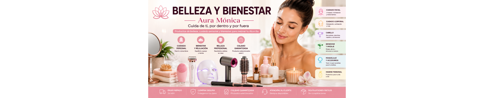Droguería, Belleza y Hogar · Aura Mónica | prologyc.es
